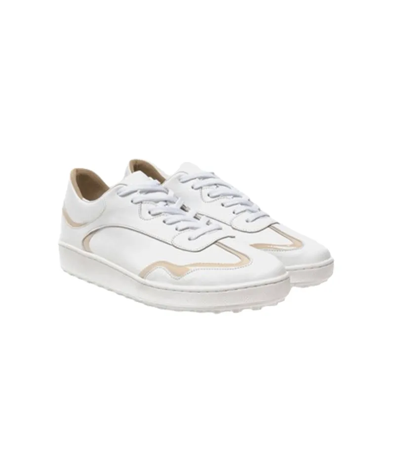ALL CLASSIC Golf Curve Spikeless Golf Shoes - Beige