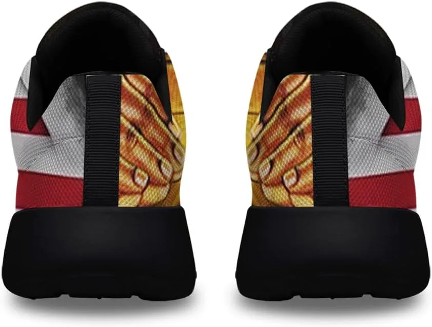 Christian Jesus Shoes, Lace Up Walking Sneakers, Cross Running Shoes Mesh Breathable Sports Trainers