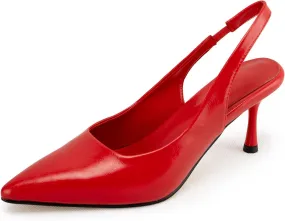 DREAMCIA Women's Pumps Slingback Heels Pointed Toe Sling Back Kitten Heels Women Metallic Slingback Pumps Bride Dresses Wedding Shoes DREAMCIA Women's Pumps Slingback Heels Pointed Toe Sling Back Kitten Heels Women Metallic Slingback Pumps Bride Dresses Wedding Shoes