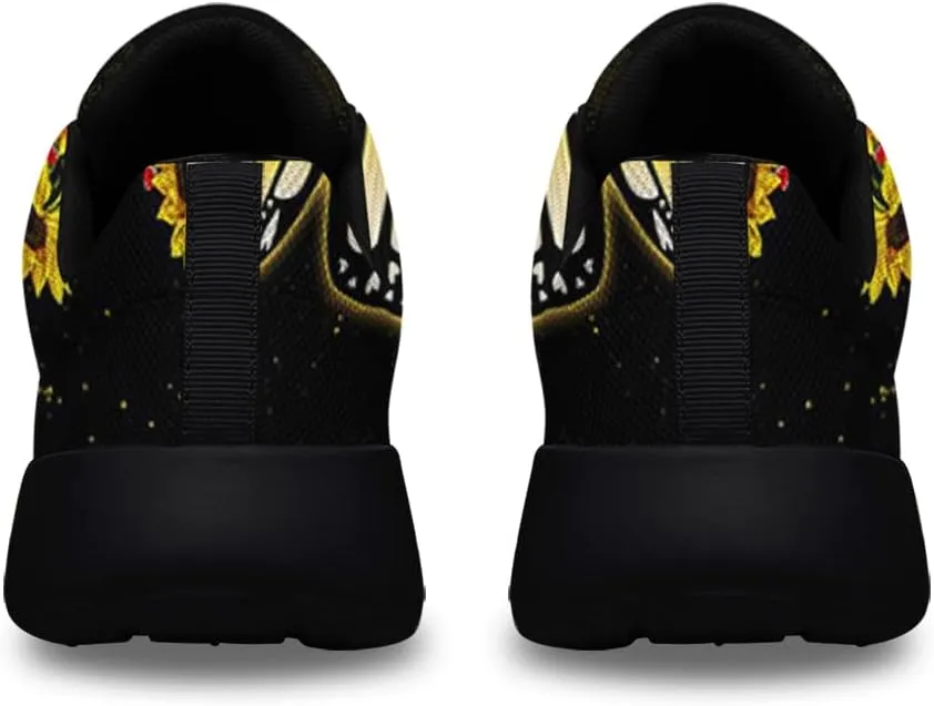Faith Jesus Shoes, Christian Cross Lace Up Walking Sneakers, Running Shoes Mesh Breathable Sports Trainers