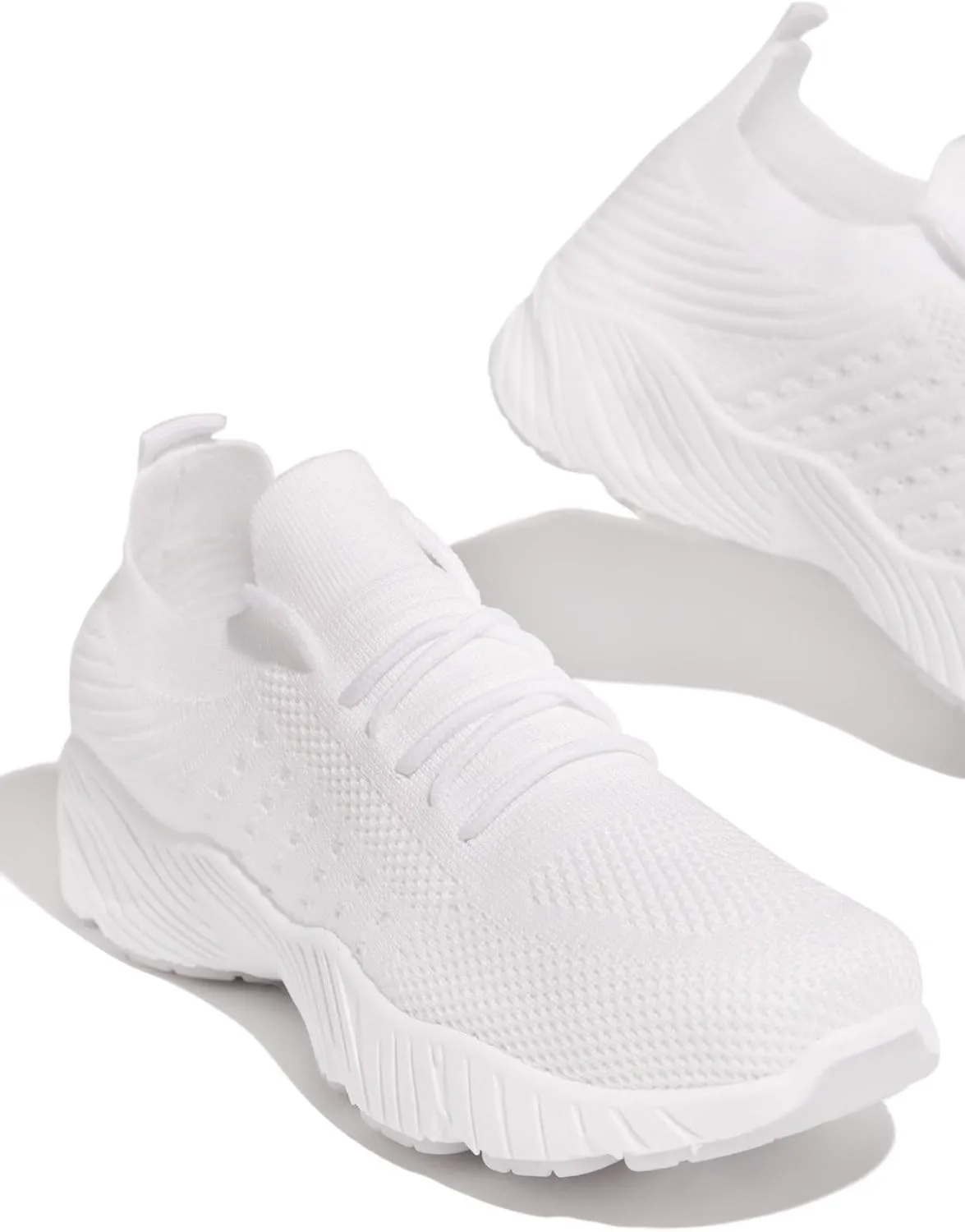 Ladmiple Shoes For Women Sneakers Slip On Athletic Walking Running Shoes Casual Mesh-Comfortable Tennis Workout Sneakers