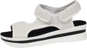 Walking Sandals Women Orthopedic Comfortable Hiking Slip On Platform Sandals Thick Athletic Cushion Adjustable Strap Summer Shoes with Comfortable Plantar Fasciitis Arch Support