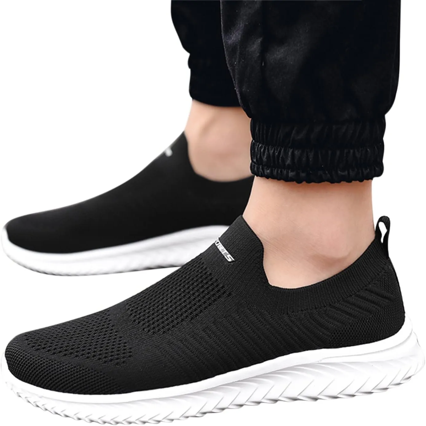 Women's Walking Shoes Cushion Comfortable Breeze Shoes Slip On Shoes Women Walking Women Casual Shoes Platform Sneakers Red Tennis Shoe Cross Trainer Shoe