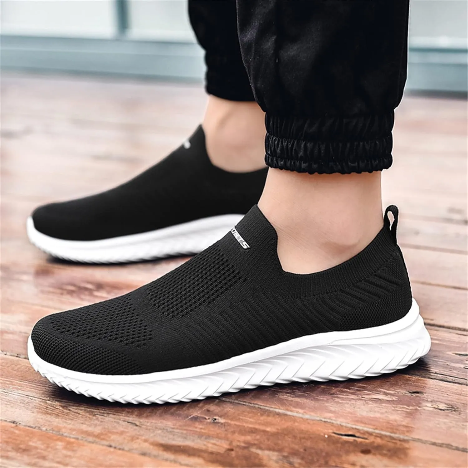 Women's Walking Shoes Cushion Comfortable Breeze Shoes Slip On Shoes Women Walking Women Casual Shoes Platform Sneakers Red Tennis Shoe Cross Trainer Shoe